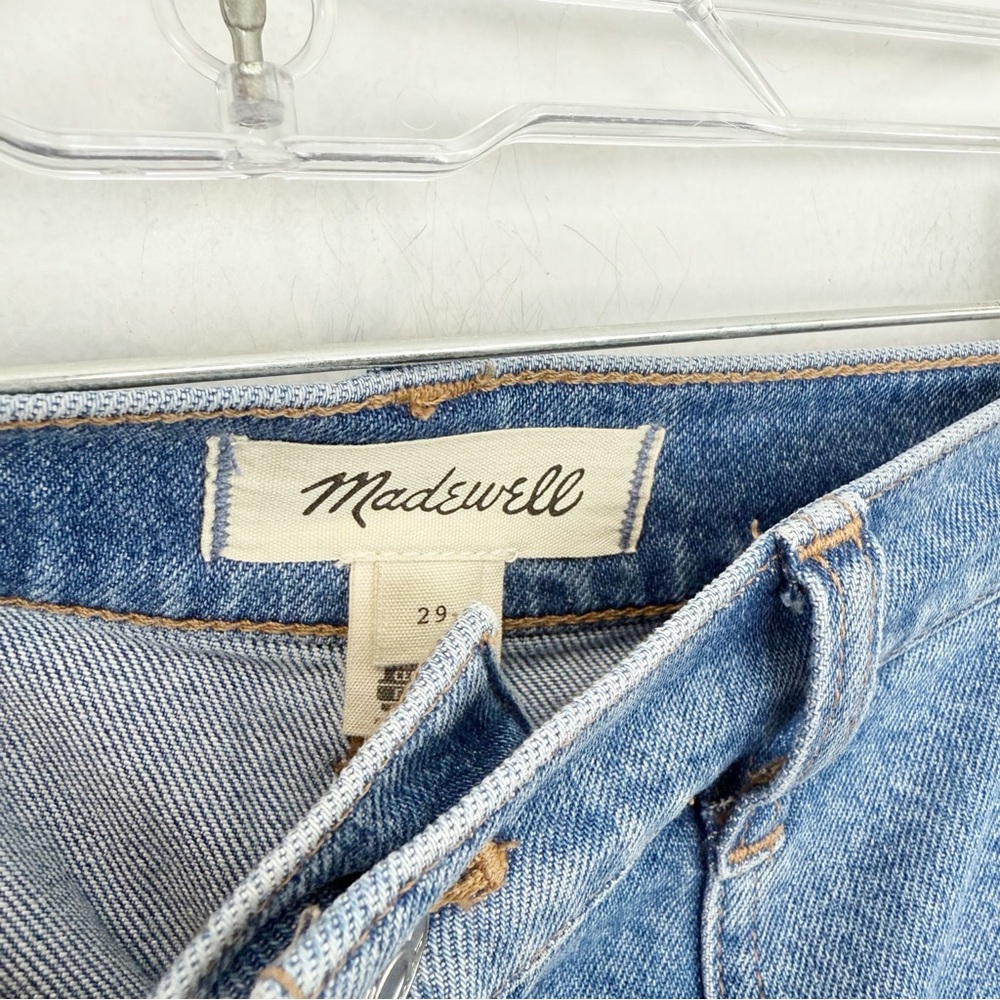 Madewell The Perfect Vintage Fatigue Jean Short Tencel Denim Edition Size 29 - Picture 2 of 5